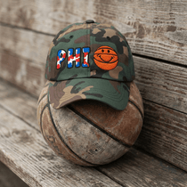 The City Collection PHI Basketball Camo Patched Hat - Rebel P Customs