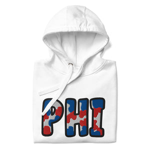 The City Collection PHI Basketball Patched Unisex Hoodie - Rebel P Customs