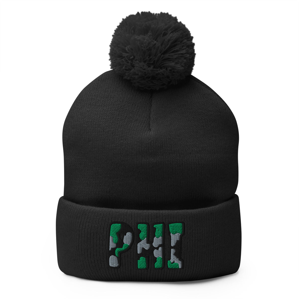 The City Collection PHI Football Patched Beanie - Rebel P Customs