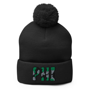 The City Collection PHI Football Patched Beanie - Rebel P Customs