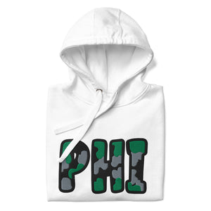The City Collection PHI Football Patched Unisex Hoodie - Rebel P Customs