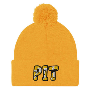 The City Collection PIT Football Patched Beanie - Rebel P Customs