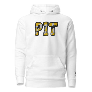 The City Collection PIT Football Patched Unisex Hoodie - Rebel P Customs