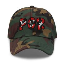 The City Collection POR Basketball Camo Patched Hat - Rebel P Customs