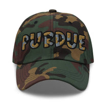 The City Collection Purdue Camo Patched Hat - Rebel P Customs