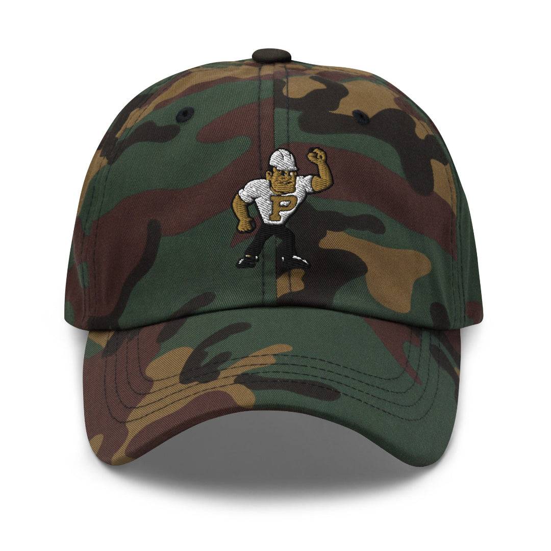 The City Collection Purdue Logo Camo Patched Hat - Rebel P Customs