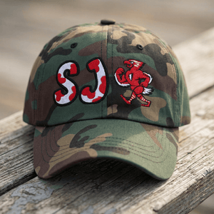 The City Collection Red Storm Camo Patched Hat - Rebel P Customs