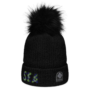 The City Collection SEA Football Patched Beanie - Rebel P Customs