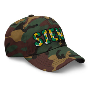 The City Collection Siena Camo Patched Hat - Rebel P Customs