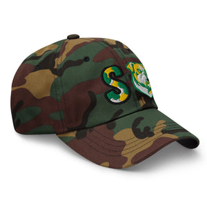 The City Collection Siena Saints Camo Patched Hat - Rebel P Customs