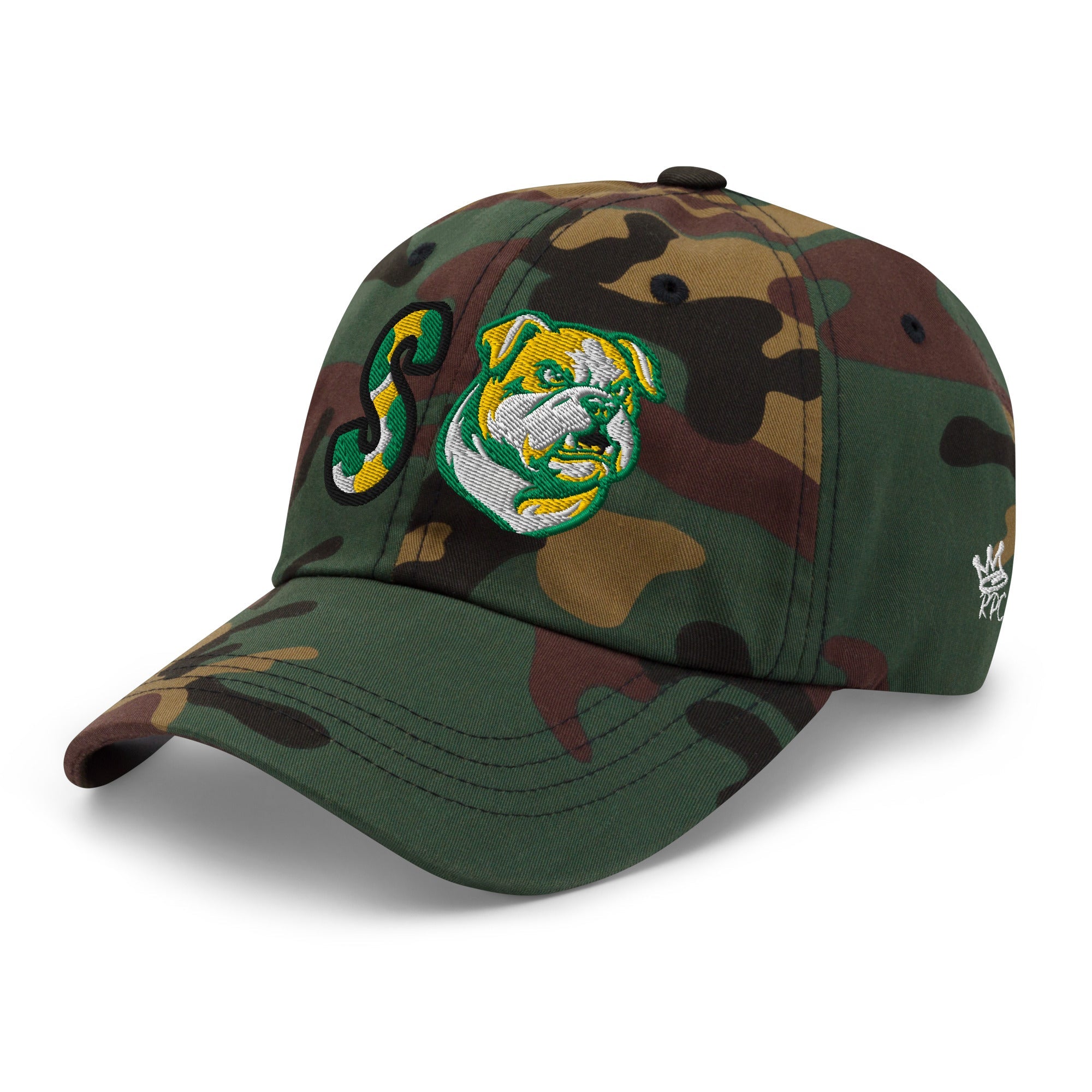 The City Collection Siena Saints Camo Patched Hat - Rebel P Customs