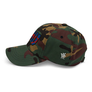 The City Collection SMU Camo Patched Hat - Rebel P Customs