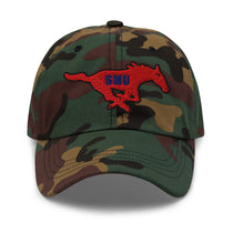 The City Collection SMU Logo Camo Patched Hat - Rebel P Customs