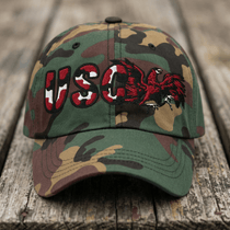 The City Collection South Carolina Gamecocks Camo Patched Hat - Rebel P Customs