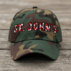 The City Collection St. John's Camo Patched Hat - Rebel P Customs
