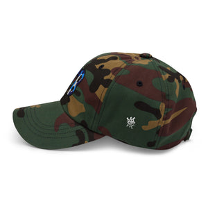 The City Collection TB Baseball Camo Patched Hat - Rebel P Customs