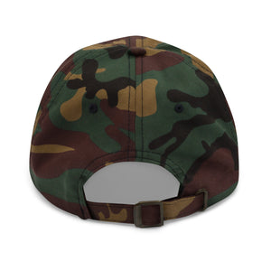 The City Collection TB Baseball Camo Patched Hat - Rebel P Customs