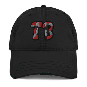 The City Collection TB Football Patched Hat - Rebel P Customs