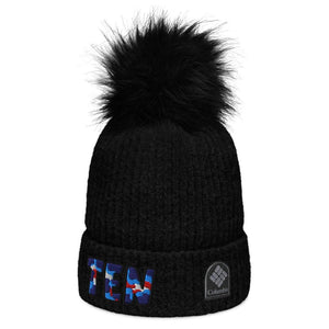 The City Collection TEN Football Patched Beanie - Rebel P Customs