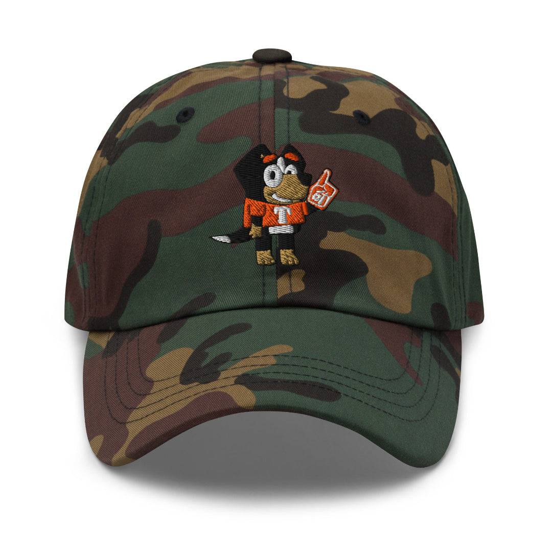The City Collection TENN Logo Camo Patched Hat - Rebel P Customs