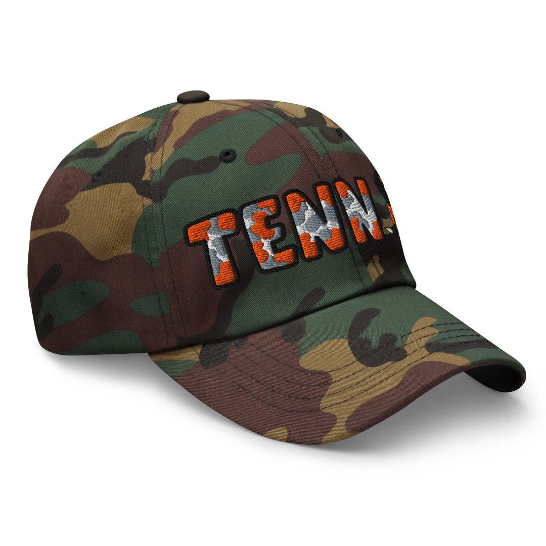 The City Collection TENN Smokey The Dog Camo Patched Hat - Rebel P Customs