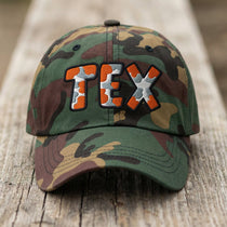 The City Collection TEX Camo Patched Hat - Rebel P Customs