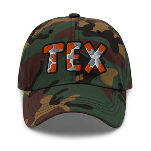 The City Collection TEX Camo Patched Hat - Rebel P Customs