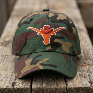 The City Collection TEX Logo Camo Patched Hat - Rebel P Customs