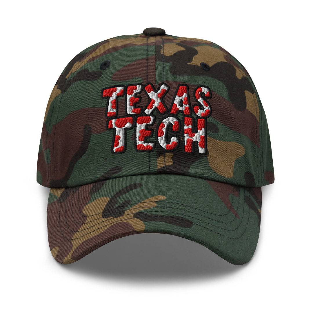 The City Collection Texas Tech Camo Patched Hat - Rebel P Customs