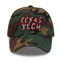 The City Collection Texas Tech Camo Patched Hat - Rebel P Customs