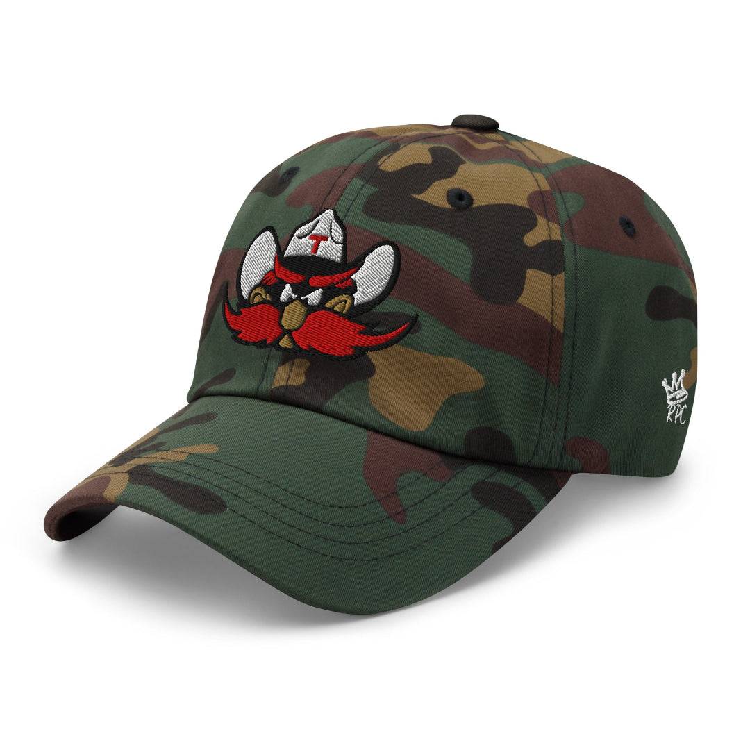 The City Collection Texas Tech Logo Camo Patched Hat - Rebel P Customs