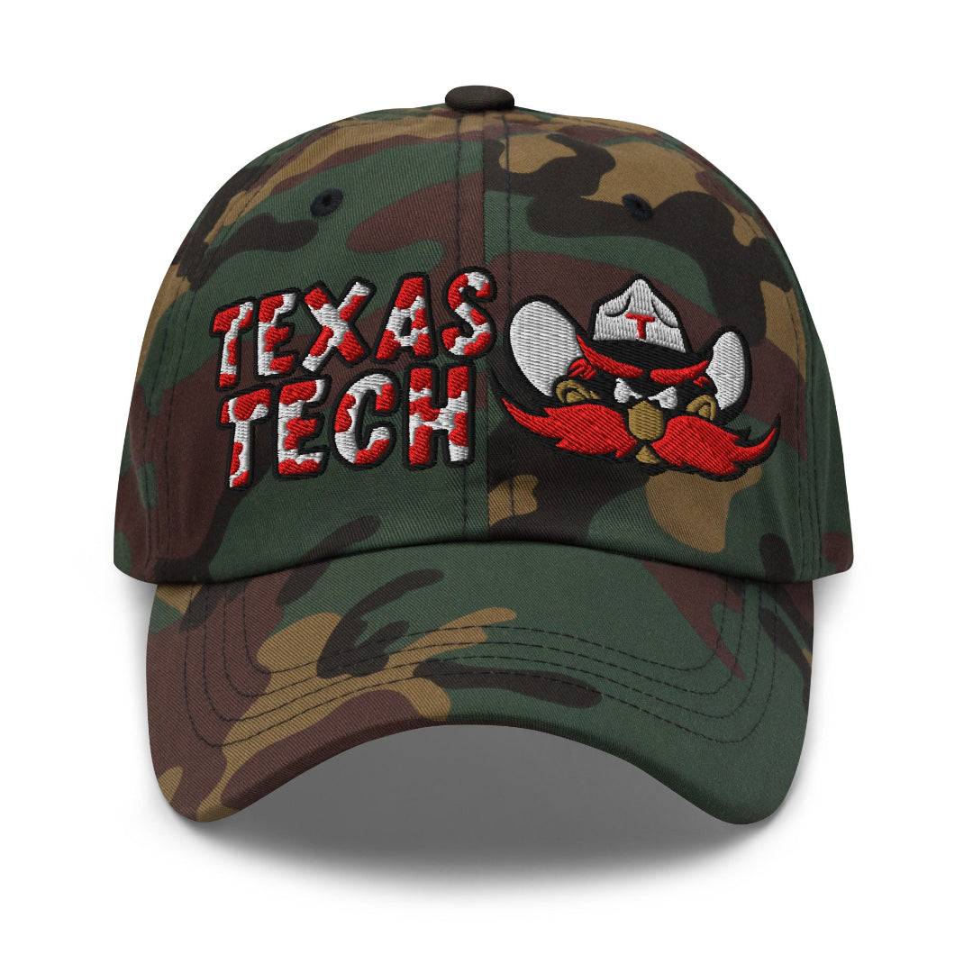 The City Collection Texas Tech Raider Camo Patched Hat - Rebel P Customs