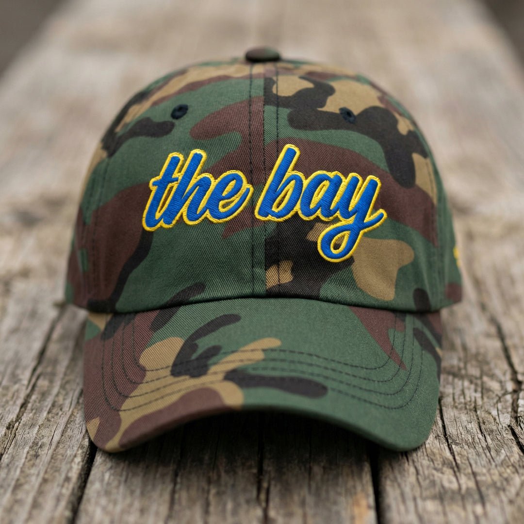 The City Collection The Bay Camo Patched Hat - Rebel P Customs