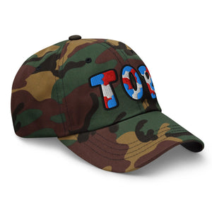 The City Collection TOR Baseball Camo Patched Hat - Rebel P Customs