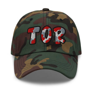 The City Collection TOR Basketball Camo Patched Hat - Rebel P Customs