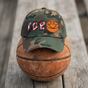 The City Collection TOR Basketball Camo Patched Hat - Rebel P Customs