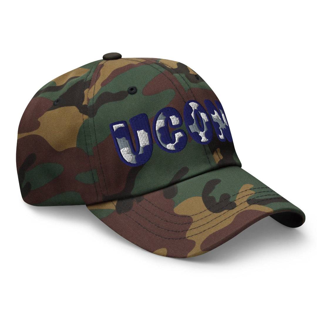 The City Collection UCONN Camo Patched Hat - Rebel P Customs