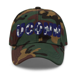 The City Collection UCONN Camo Patched Hat - Rebel P Customs