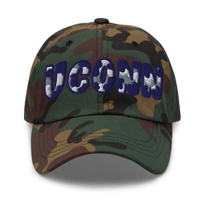 The City Collection UCONN Camo Patched Hat - Rebel P Customs