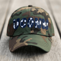 The City Collection UCONN Camo Patched Hat - Rebel P Customs
