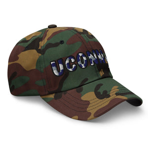 The City Collection UCONN Huskies Camo Patched Hat - Rebel P Customs