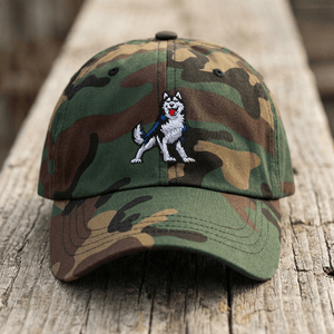 The City Collection UCONN Logo Camo Patched Hat - Rebel P Customs