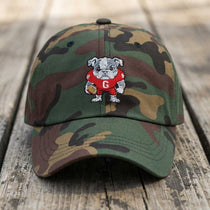 The City Collection UGA Bulldog Camo Patched Hat - Rebel P Customs