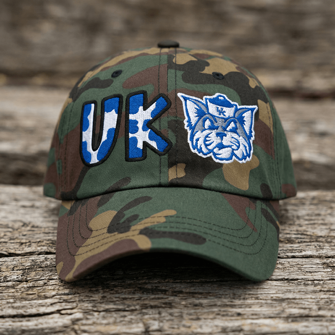 The City Collection UK Wildcat Camo Patched Hat - Rebel P Customs
