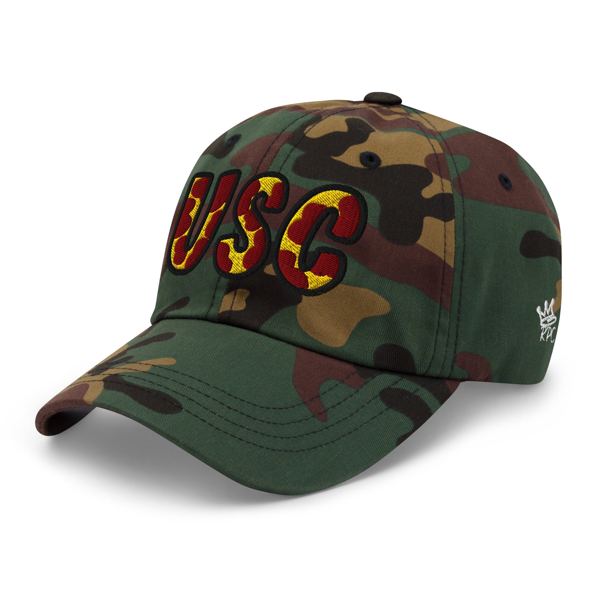 The City Collection USC Camo Patched Hat - Rebel P Customs