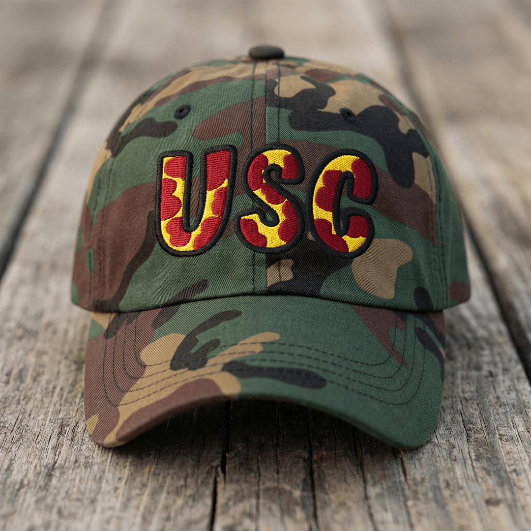 The City Collection USC Camo Patched Hat - Rebel P Customs