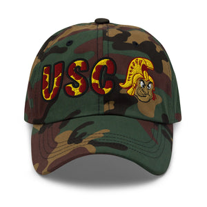 The City Collection USC Trojan Camo Patched Hat - Rebel P Customs