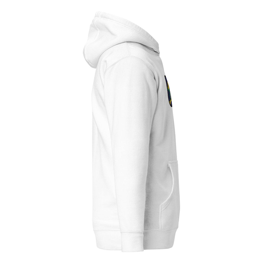 The City Collection UTA Basketball Patched Unisex Hoodie - Rebel P Customs