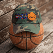 The City Collection WAS Basketball Camo Patched Hat - Rebel P Customs
