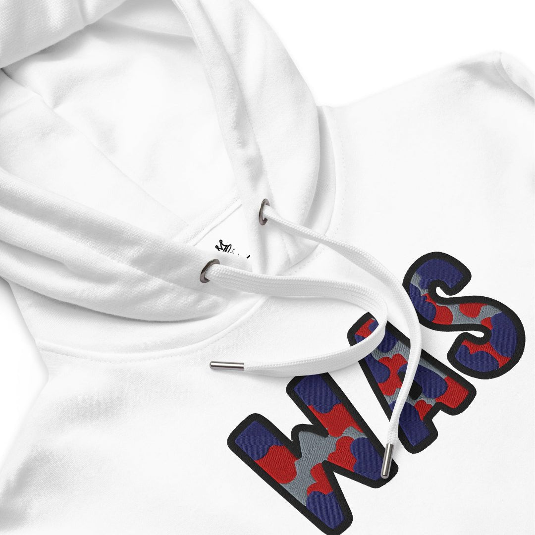 The City Collection WAS Basketball Patched Unisex Hoodie - Rebel P Customs